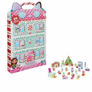 Calendario de Adviento Spin Master Gabby's Dollhouse 24 Piezas Sorpresas Navidad