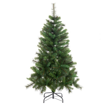 Árbol de Navidad Verde PVC Metal Polietileno 210 cm