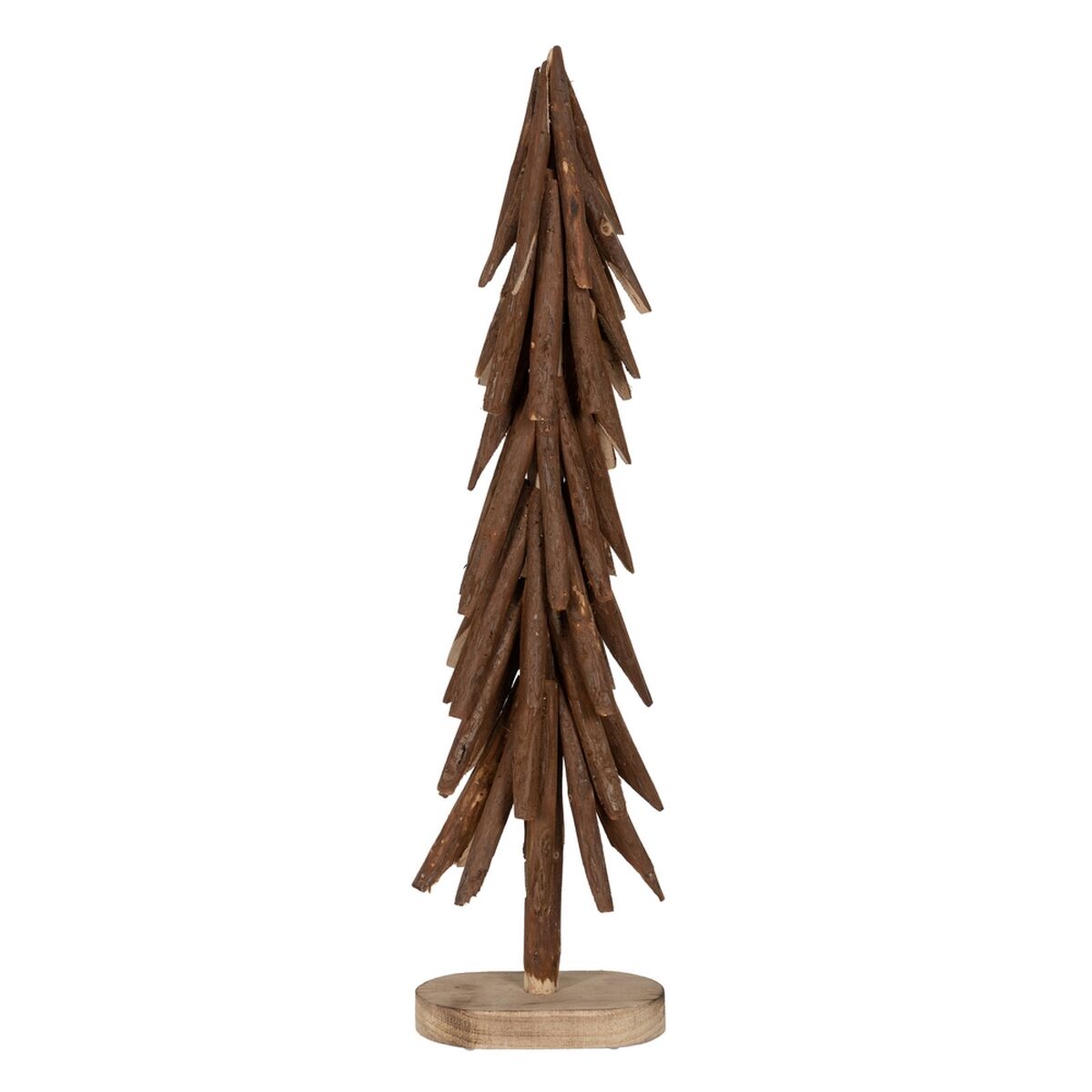 Árbol de Navidad Marrón Madera de Paulonia 34 x 20 x 108 cm