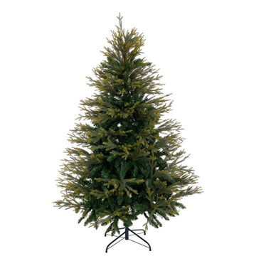 Árbol de Navidad Verde PVC Polietileno Metal 180 cm