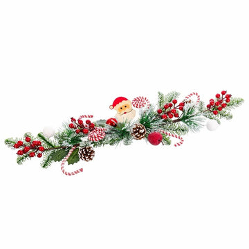 Christmas Ornament Multicolor Plastic Foam Pine Cones 65 cm