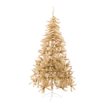 Árbol de Navidad Dorado Metal Plástico 210 cm