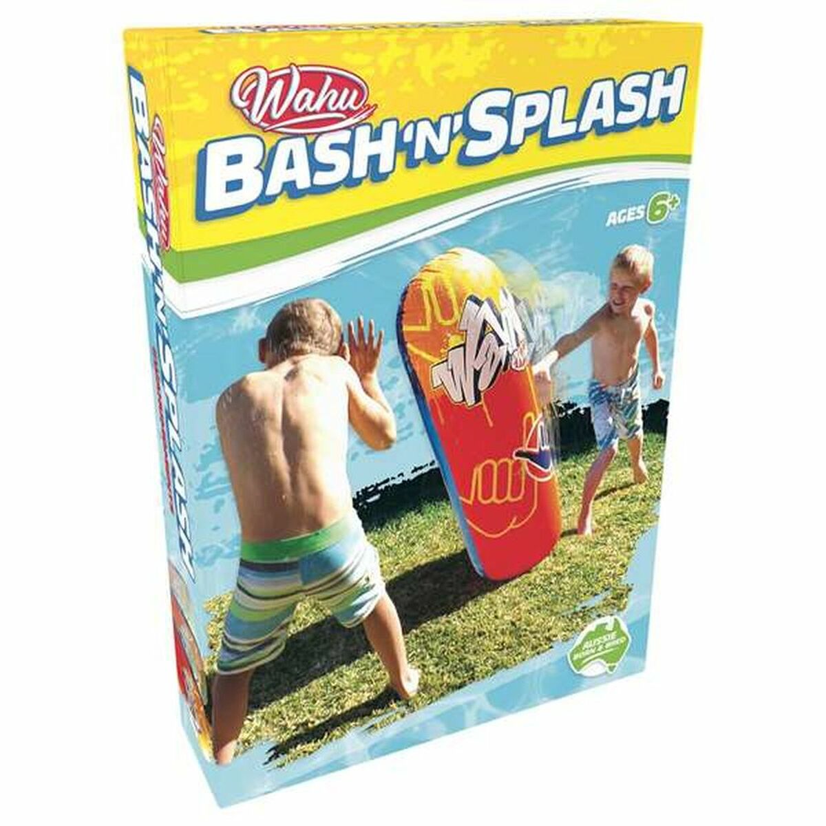 Saco de Boxeo de Pie Hinchable para Niños Goliath Bash 'n' Splash acuático Plástico