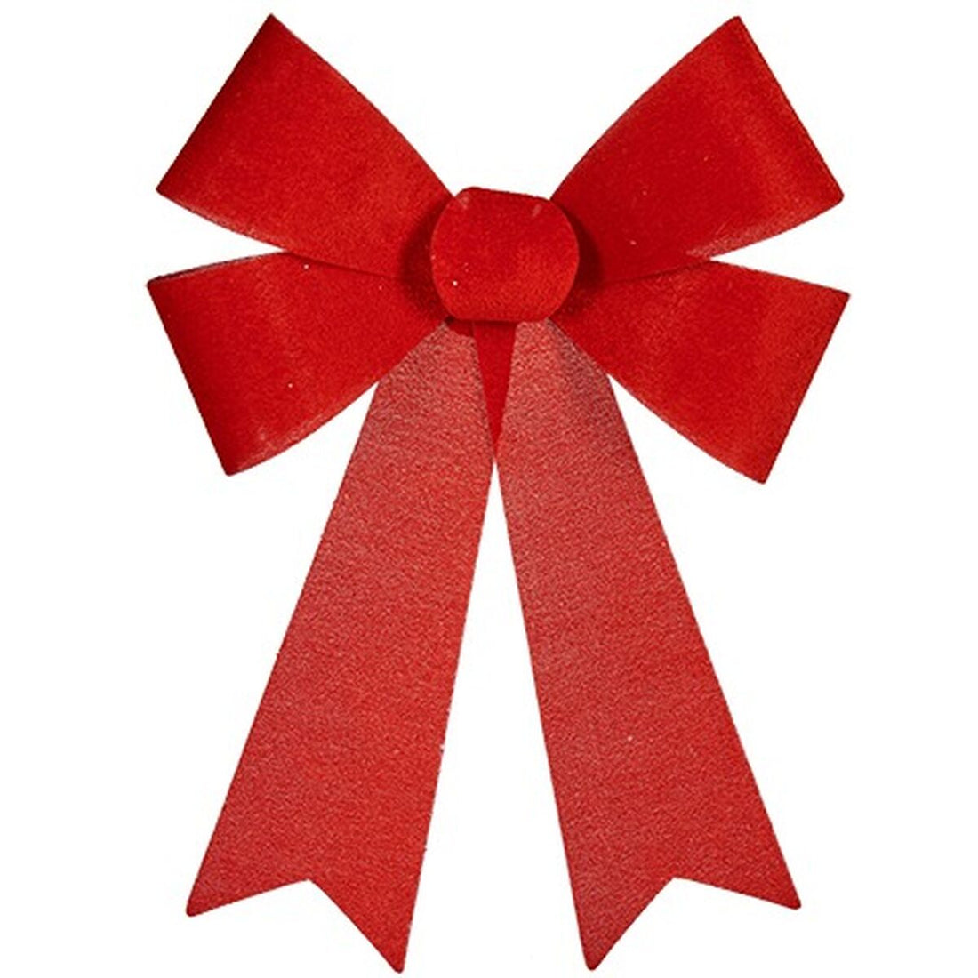 Lazo Adorno Navideño Rojo PVC 32 x 41 x 6 cm (12 Unidades)